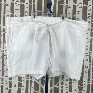 Eddie Bauer Linen Wave Break Tie Short NEW $50 XXL